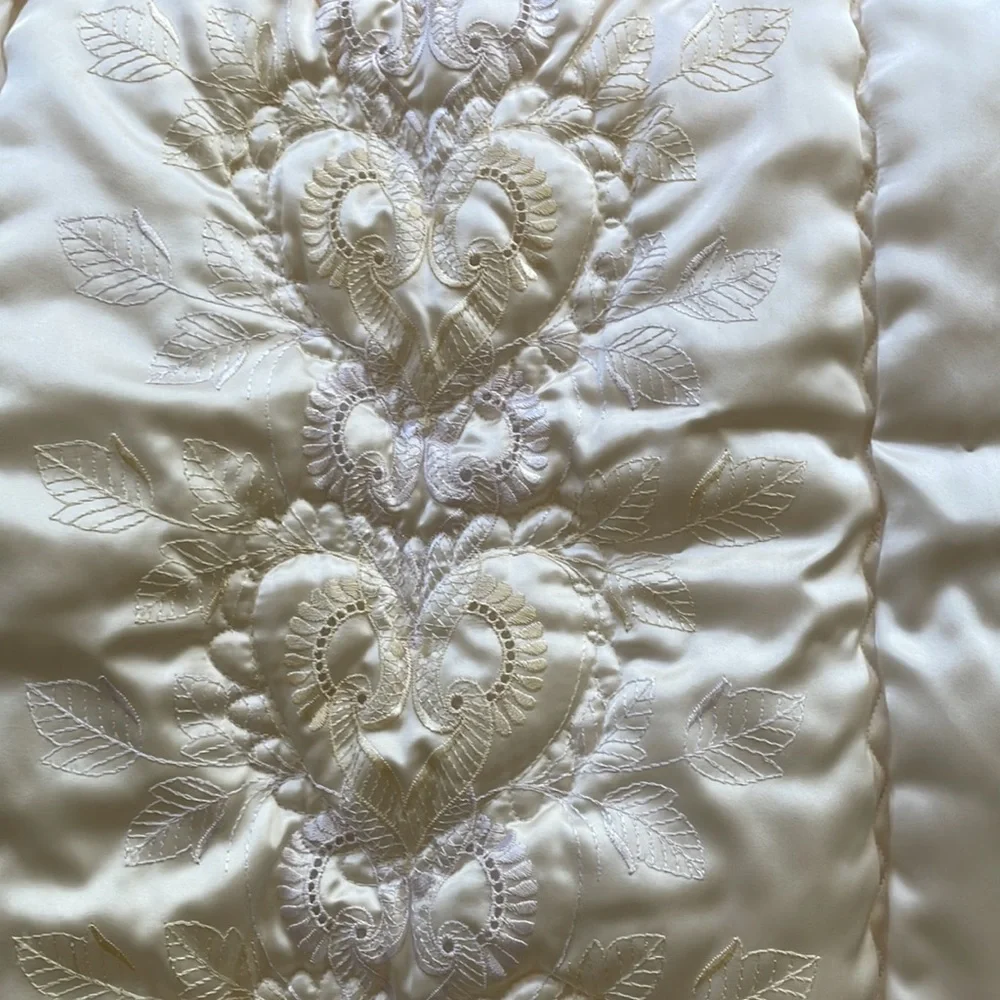 Vintage Satin Bedspread